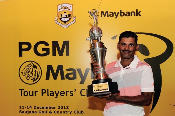 SPONSOR'S PICK: R. Nachimuthu who won the Maybank Tour Players’ Championship in December, has been selected by Maybank to play in the Maybank Malaysian Open 2014.