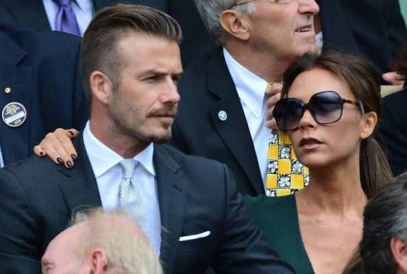 David Beckham and his wife Victoria Beckham will be the honoured guests at the Laureus World Sports Awards/AFP pic.