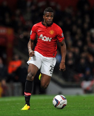 Manchester United's Wilfried Zaha has been loaned to Cardiff City/AFP pic.