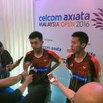 2016 Celcom Axiata Malaysia Open Badminton – Goh V Shem & Tan Wee Kiong