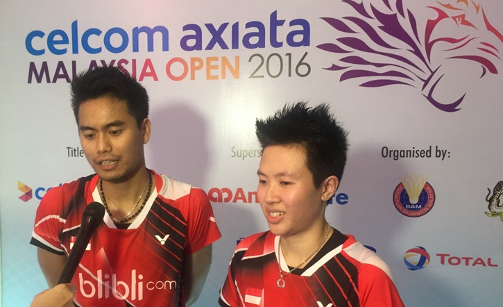 Tontowi, Liliyana tamatkan kemarau enam tahun Indonesia