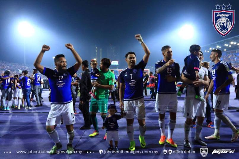 JDT are Super League champions for the third year