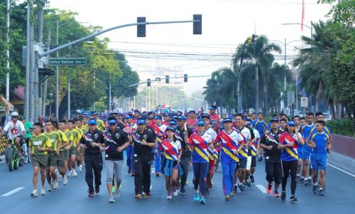 Carnival-like atmosphere as Rising Together-Baton Run hits Philippines ...
