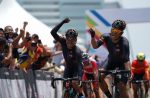 29th SEA Games KL2017 Cycling Basikal Criterium – Mohd Harrif Saleh(right) & Mohd Zamri Saleh