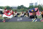9th ASEAN Para Games KL2017 – Archery Mixed Team Recurve Bronze Medallist – ANANTHY AP LACHIMANAN & Hasihin Bin Sanawi(right)