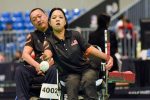 9th ASEAN Para Games KL2017 – Boccia – Malaysia Noor Askuzaimey vs Malaysia Lim Hok Lai(left)