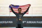 9th ASEAN Para Games KL2017 – Cycling Track 4000m Individual Persuit C5 Gold Medallist – Zuhairie Ahmad Tarmizi