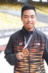 9th ASEAN Para Games KL2017 – Long Jump Men T37 Gold Medallist – Malaysia – Eddy Bernard