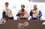 9th ASEAN Para Games KL2017 – Shot Put Men F56 Gold Medallist – Faridul Masri