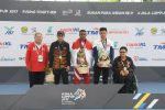 9th ASEAN Para Games KL2017 – Swimming 100m Freestyle S12 Silver Medallist – Podium Winner