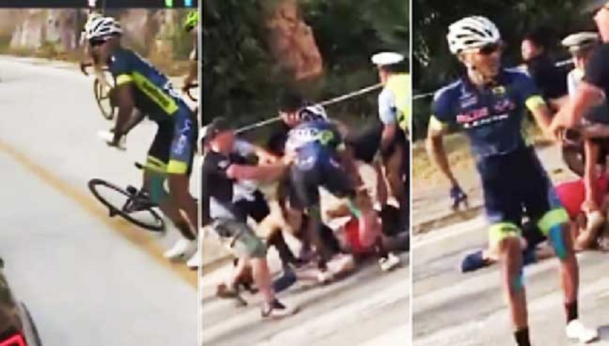 Chinese team kicked out after rider attacks Swiss rivals