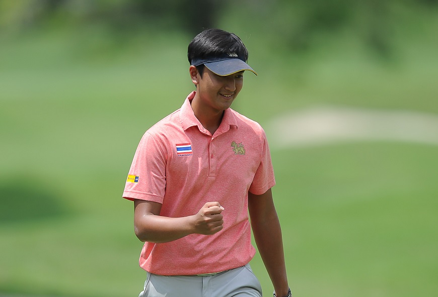 Thailand’s 17 under par catapulted them to top of leaderboard