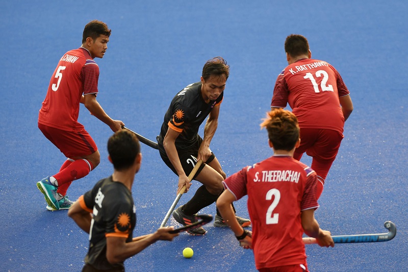 AG2018: Malaysia clobber Thailand 10-0 in the men’s hockey
