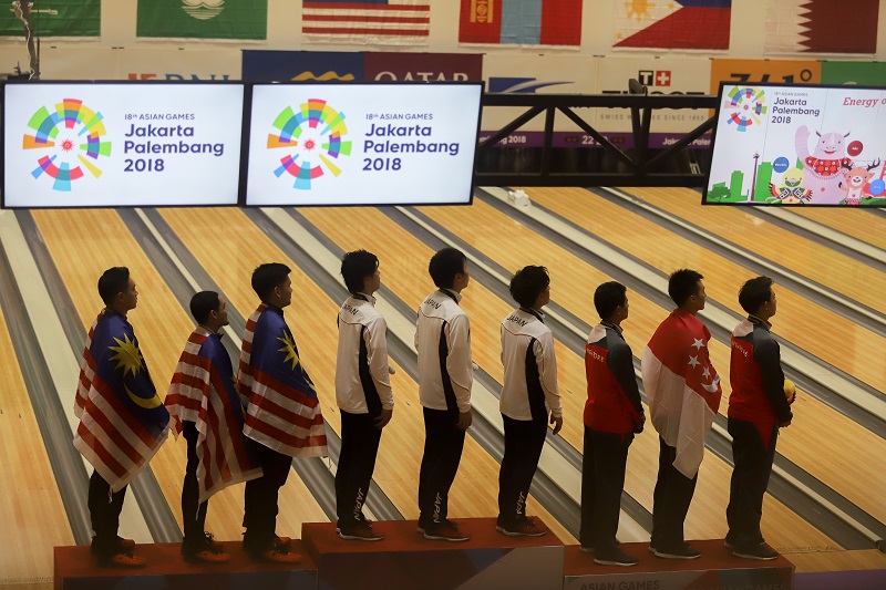 AG2018: Trio lelaki bangkit raih perak Â
