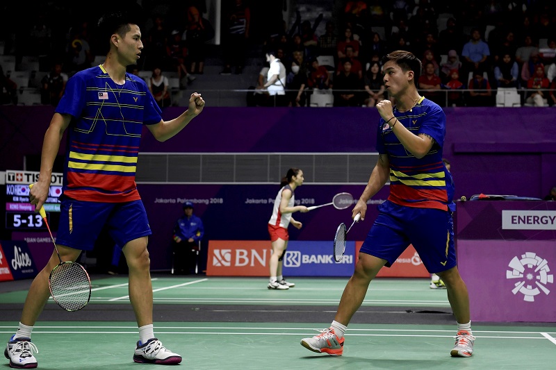 Malaysia mens double Badminton