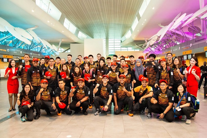 AirAsia bawa kontinjen Malaysia ke Sukan Asia 2018
