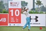 Mohd Sukree Othman tees off during the second round of the CIMB National Championship