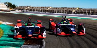 Audi e-tron FE06 meets with rivals for the first time