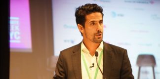 Lucas di Grassi speaks at Climate Week NYC