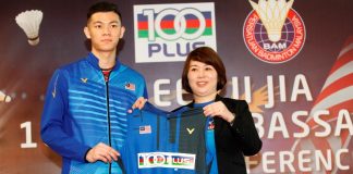 Zii Jia terima suntikan semangat, diumum sebagai duta 100PLUS