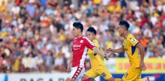HCM City edge SLNA in top of table clash