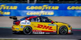 Berthon blasts to first WTCR DHL pole