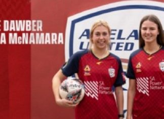 Adelaide United sign Dawber and McNamara to new deals