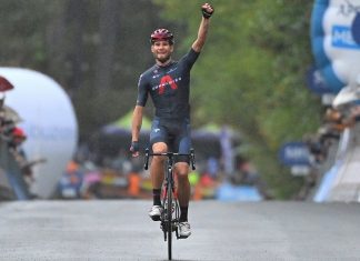 Ganna wins stage 5 of Giro; Almeida retains Maglia Rosa