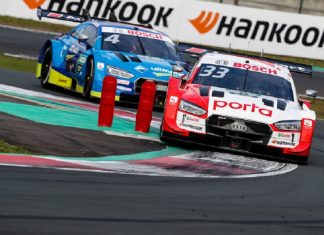 Third victory in a row: René Rast takes DTM lead