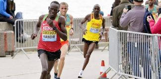57:32! Kandie smashes half marathon world record in Valencia