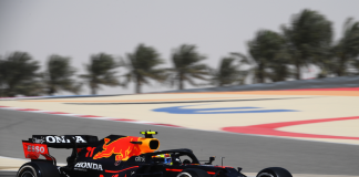 Trouble-free day of testing for Red Bull RB16B