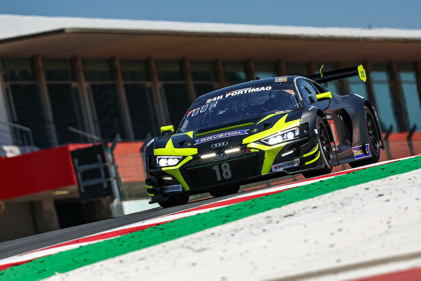 Endurance racing podiums and class lead for Audi R8 LMS in European series