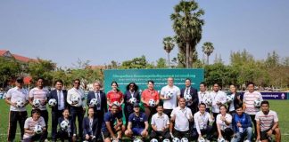 Football For Schools launches across Cambodia