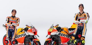 Repsol Honda reveal 2023 colours and bikes in Madrid