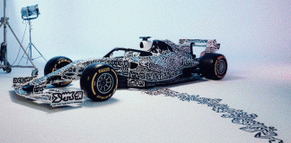 Oracle Red Bull Racing’s unique doodle bull art car goes up for auction