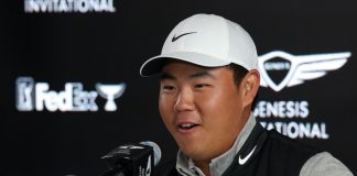 Tiger Woods pays tribute to Tom Kim’s rise ahead of Genesis Invitational