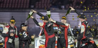 WRC: Rally Japan glory for winners Evans/Martin and Toyota team-mates