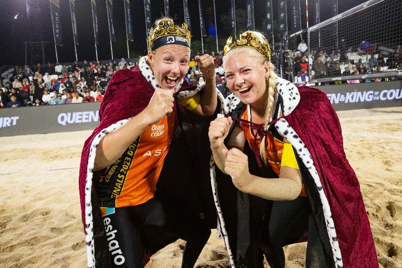 Rotterdam Queen & King of the Court beach volleyball tournament 