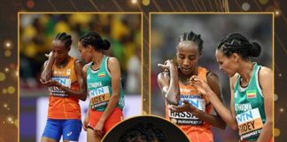 Gidey wins International Fair Play Award