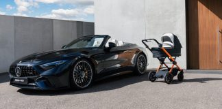 The new pushchairs from Mercedes-AMG in cooperation with Hartan