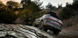 The Audi Q8 e-tron edition Dakar
