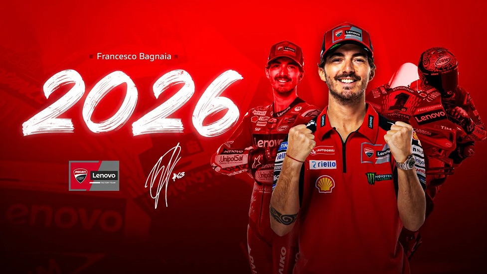Bagnaia and Ducati sign two-year MotoGP™ renewal | Sports247