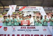 AYA Bank Myanmar Women’s Futsal League 2026/27 starts next month