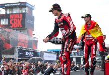 Bulega fends off teammate challenge in Most duel
