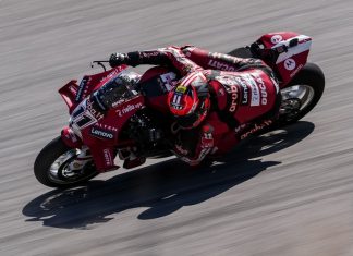 Bulega sets the pace in scorching Aragon heat