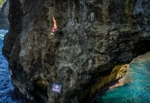 Fairytale comeback for Heslop as Iffland dominates at Red Bull Cliff Diving Bali opener