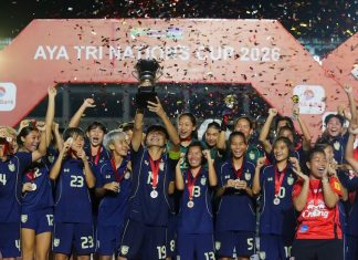 Thailand women’s team crowned champions of AYA Tri Nations Cup