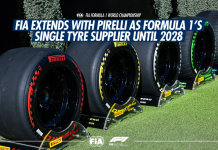 FIA extends with Pirelli as Formula 1’s single tyre supplier until 2028
