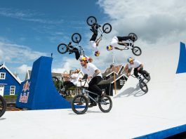 BMX Rider Ntavoutian Completes World-First Open Loop Between Moving Boats