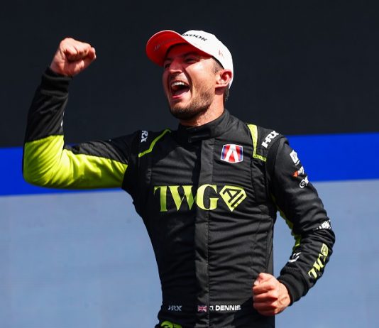 Dennis secures second victory of the season in Sanya